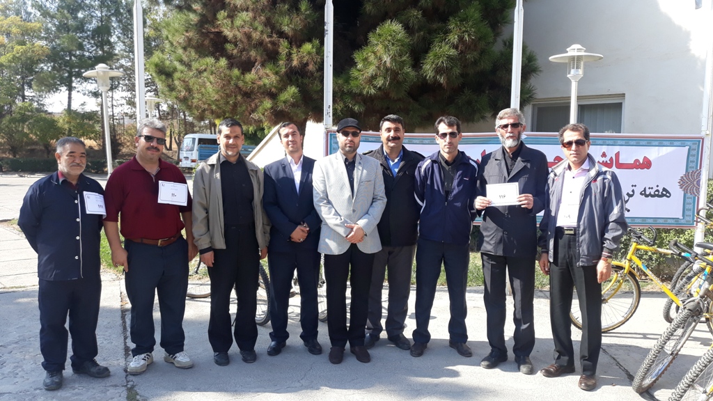 حضور پررنگ همکاران حفاظت فیزیکی در همایش دوچرخه سواری