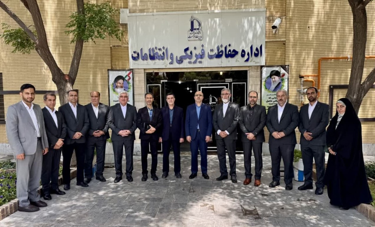 بازدید مشاور وزیر و رئیس مرکز حراست وزارت علوم از مدیریت حراست