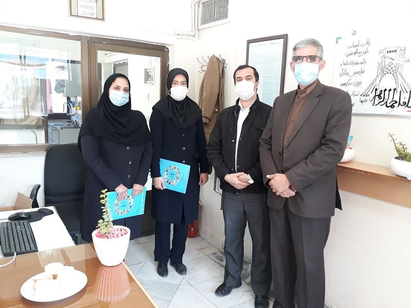 تقدیر از همکاران خواهر انتظامات