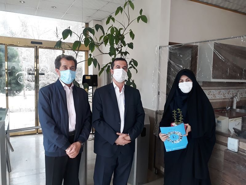 تقدیر از همکاران خواهر انتظامات