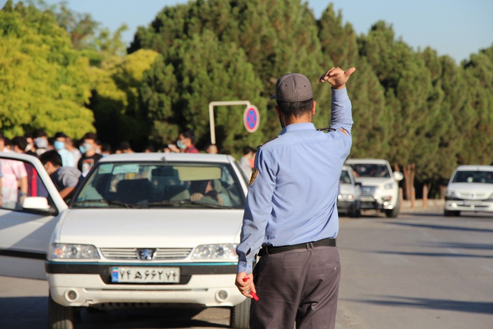 گزارش تصویری | برقراری نظم و امنیت در کنکور سراسری ۱۴۰۰ 