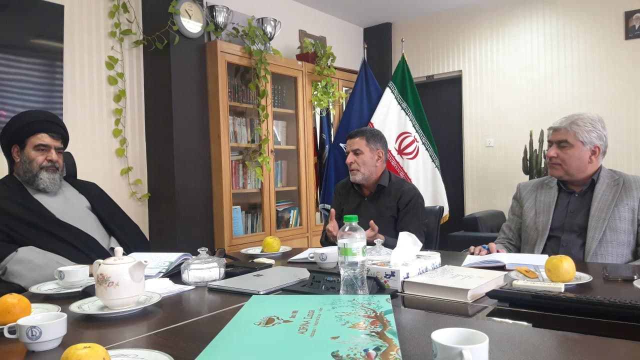 جلسه شورای مدیریت حراست با ریاست جدید دانشکده الهیات